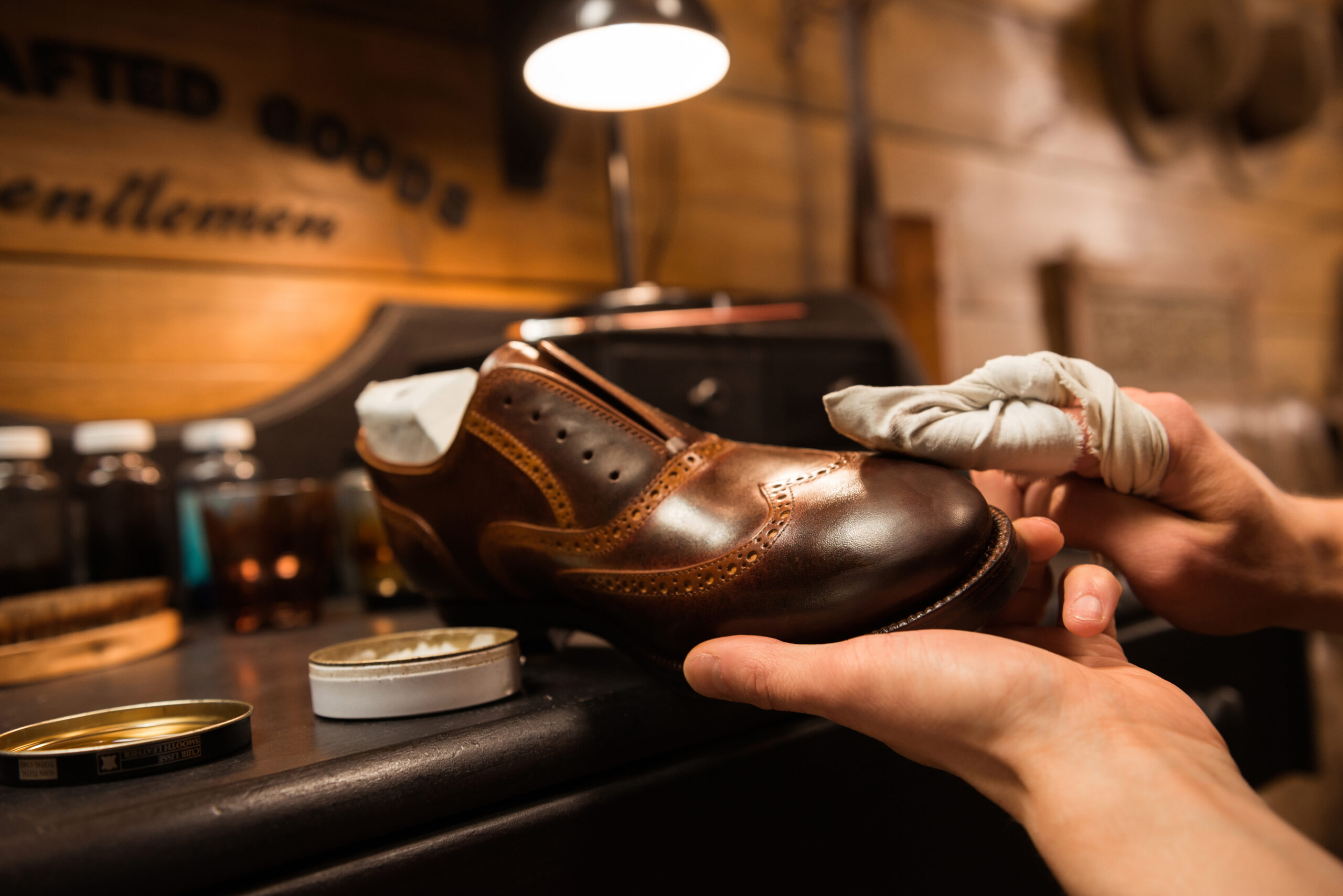 Shoemaker workshop